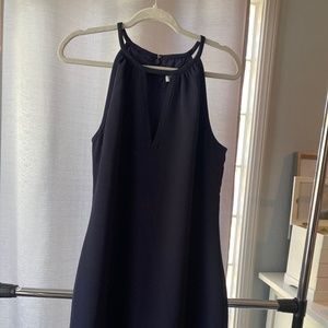 Navy banana republic dress